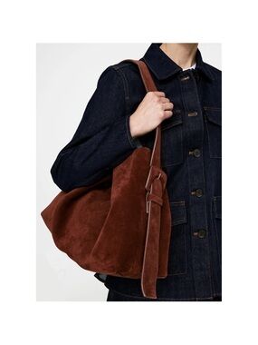 Arket Suede Handbag Bag